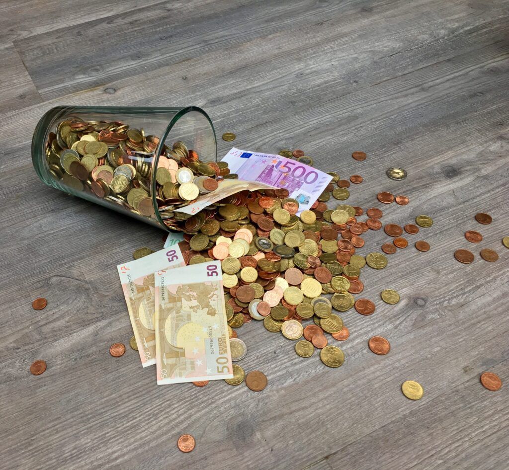 Ahorros sobre la mesa