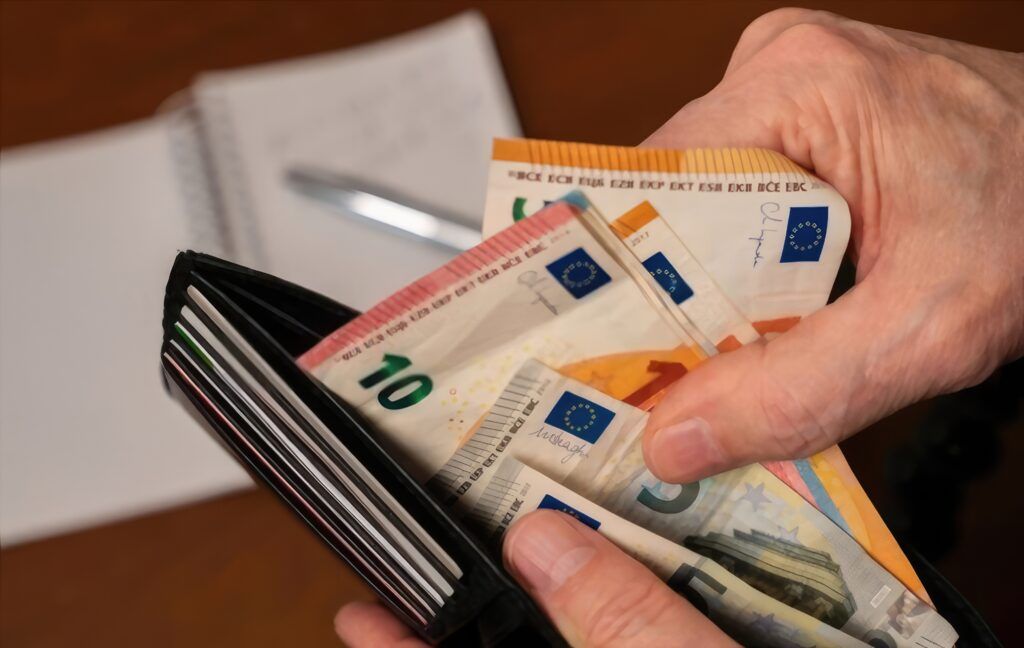 dinero de producto financiero